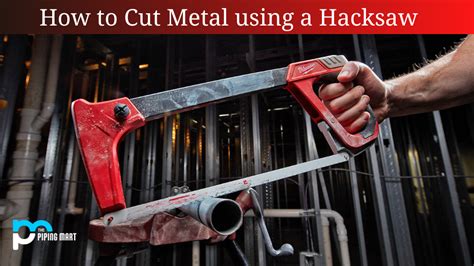 using hack saw in miter box for cutting sheet metal|cutting through metal with miter saw.